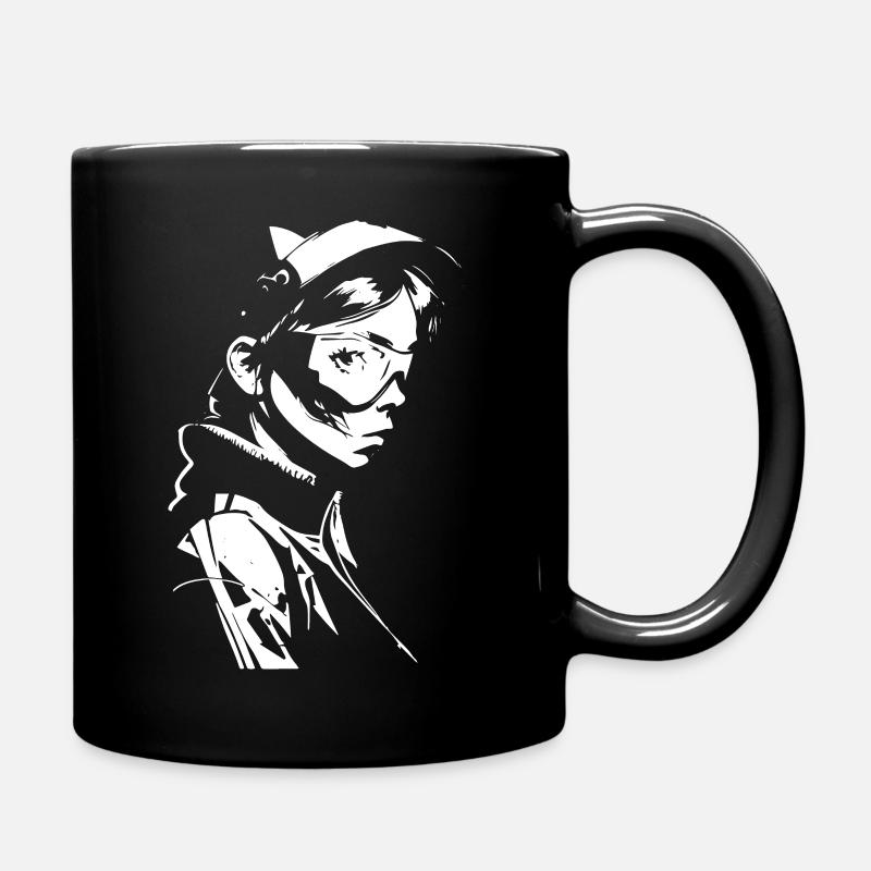 Cycliste - Mug uni - noir