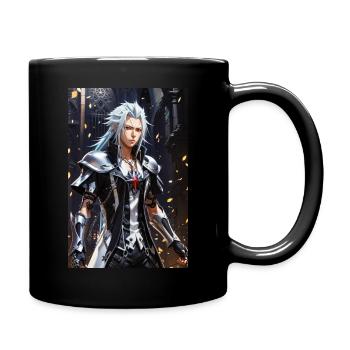 AI 3D Version 4 - Tasse einfarbig - Schwarz - Rechts