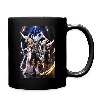 AI 3D Version 13 - Tasse einfarbig - Schwarz - Rechts