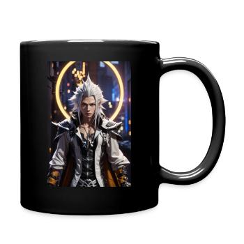 AI 3D Version 5 - Tasse einfarbig - Schwarz - Rechts