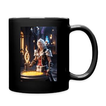 AI 3D Version 6 - Tasse einfarbig - Schwarz - Rechts