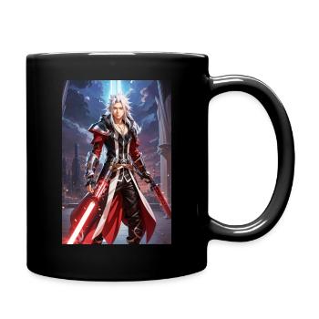 AI 3D Version 14 - Tasse einfarbig - Schwarz - Rechts