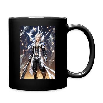 AI 3D Version 10 - Tasse einfarbig - Schwarz - Rechts