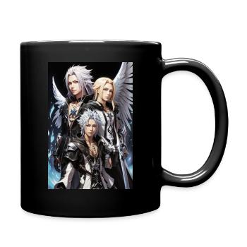 AI 3D Version 12 - Tasse einfarbig - Schwarz - Rechts