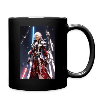 AI 3D Version 15 - Tasse einfarbig - Schwarz - Rechts