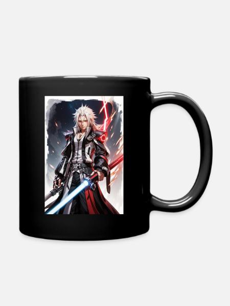 AI 3D Version 16 - Tasse einfarbig - Schwarz