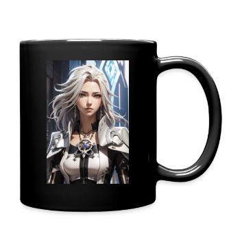 AI 3D Version 18 - Tasse einfarbig - Schwarz - Rechts