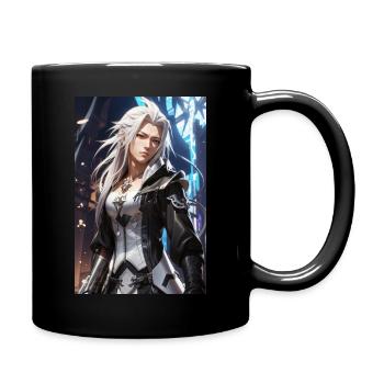 AI 3D Version 19 - Tasse einfarbig - Schwarz - Rechts