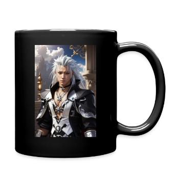 AI 3D Version 29 - Tasse einfarbig - Schwarz - Rechts