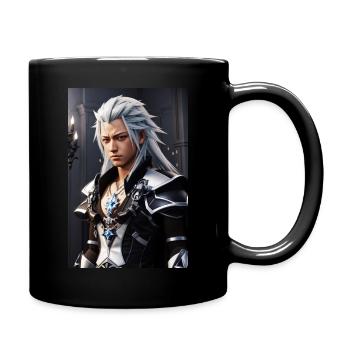 AI 3D Version 28 - Tasse einfarbig - Schwarz - Rechts