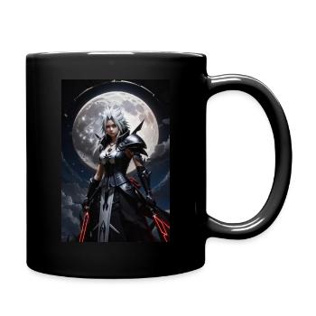 AI 3D Version 49 - Tasse einfarbig - Schwarz - Rechts