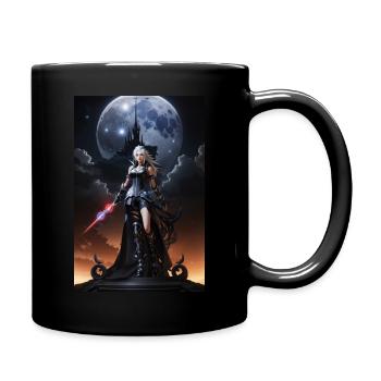 AI 3D Version 53 - Tasse einfarbig - Schwarz - Rechts