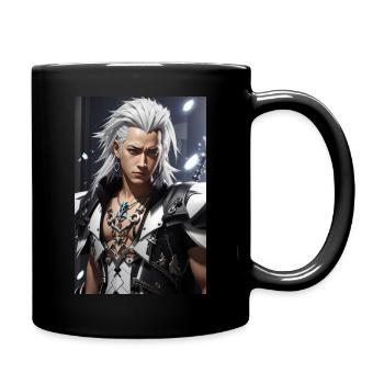 AI 3D Version 46 - Tasse einfarbig - Schwarz - Rechts