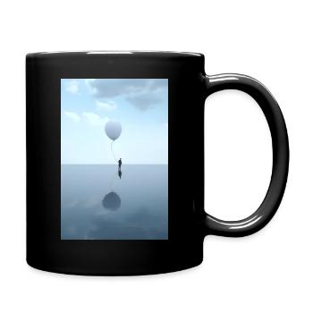Calming Balloon - Full Colour Mug - black - Right