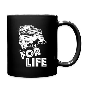 4x4 For Life - Full Colour Mug - black - Right