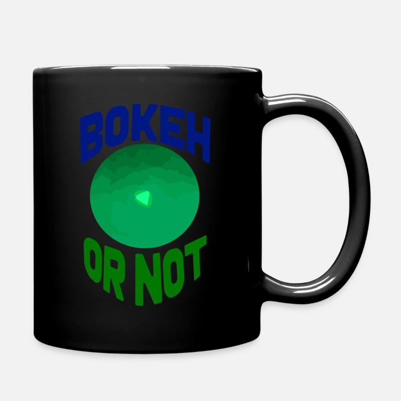Bokeh or not - Mug uni - noir