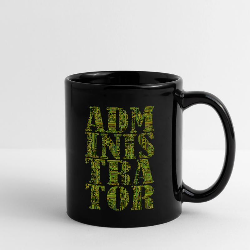 Administrator Admin IT EDP Computer PC Network Full Colour Mug