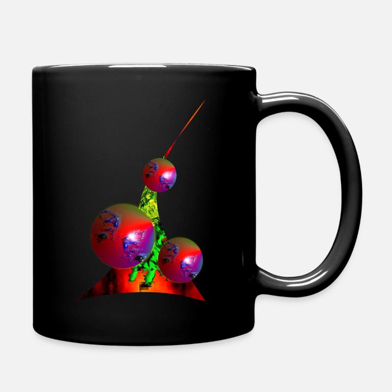 Universum - Tasse einfarbig - Schwarz