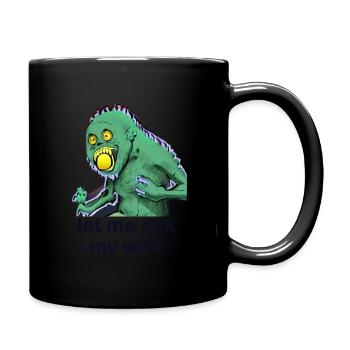Permettez-moi de demander à ma femme - Mug uni - noir - Droite