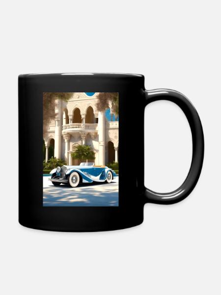 Enfin, la borne de recharge est installée ! - Mug uni - noir