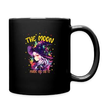 Halloween Style with Anime Witch Collection - Full Colour Mug - black - Right