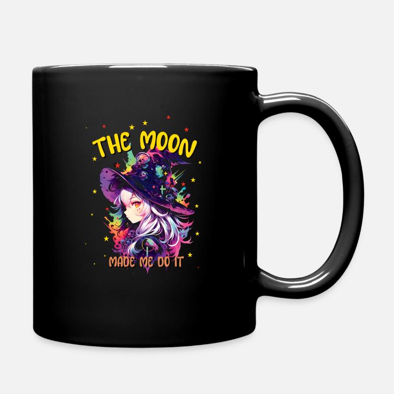 Halloween-Stil mit Anime Witch Collection - Tasse einfarbig - Schwarz