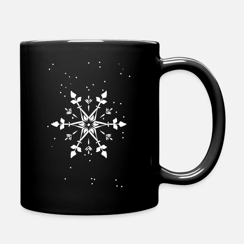 Stern - Tasse einfarbig - Schwarz