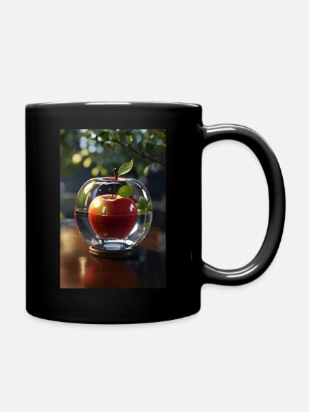 Default high - Tasse einfarbig - Schwarz