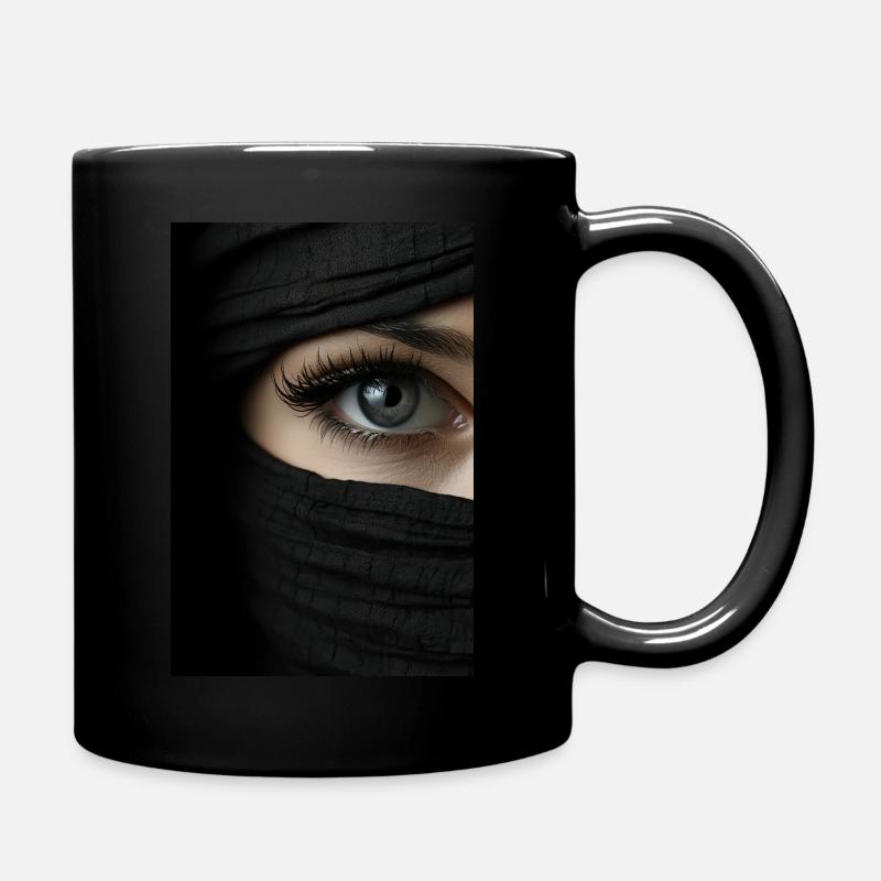 oeil espion - Mug uni - noir