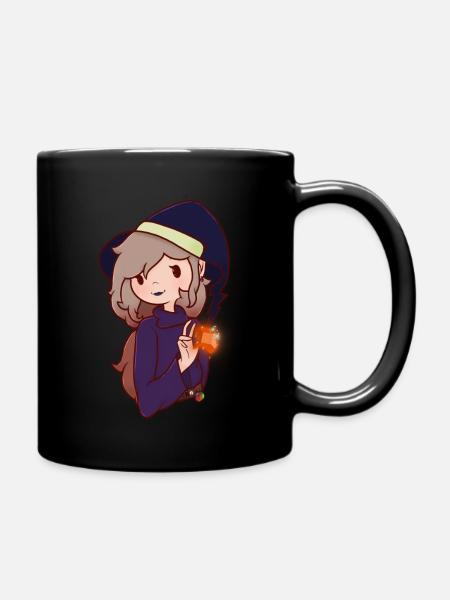 Chibi Witchy Freya - Tasse einfarbig - Schwarz