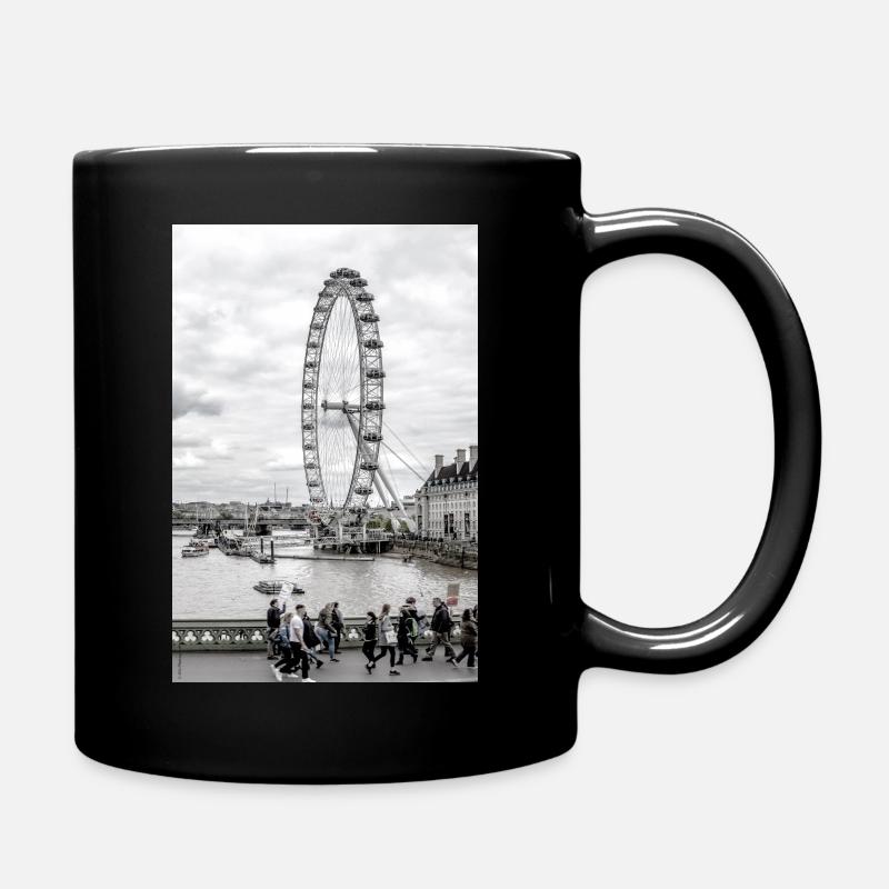 London Eye Elegance - Tasse einfarbig - Schwarz