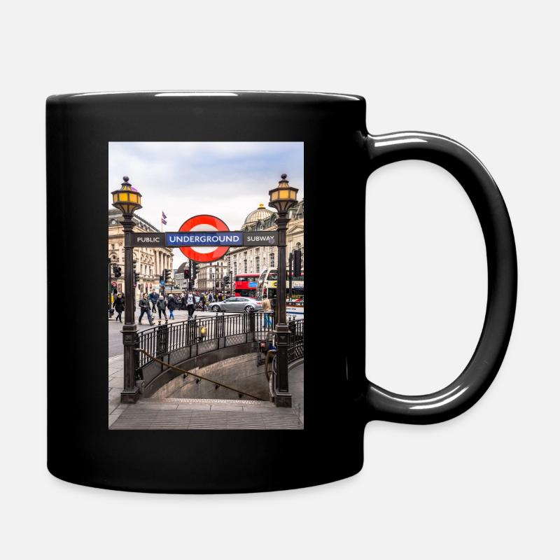 London's Pulse - Tasse einfarbig - Schwarz
