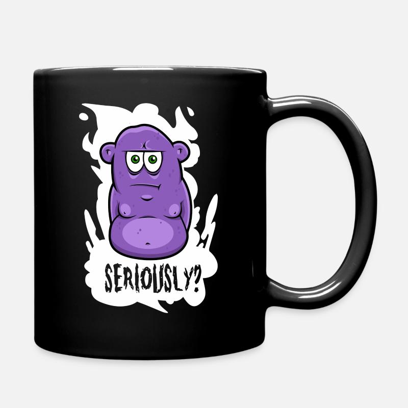 Sérieusement? -Monstre - Mug uni - noir