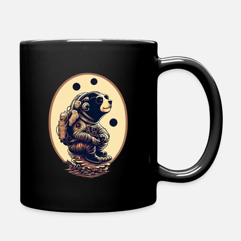 Ours Espace - Mug uni - noir