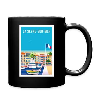 LA SEYNE SUR MER - Mug uni - noir - Droite