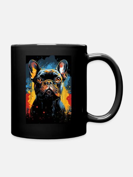 Bouledogue français - Mug uni - noir