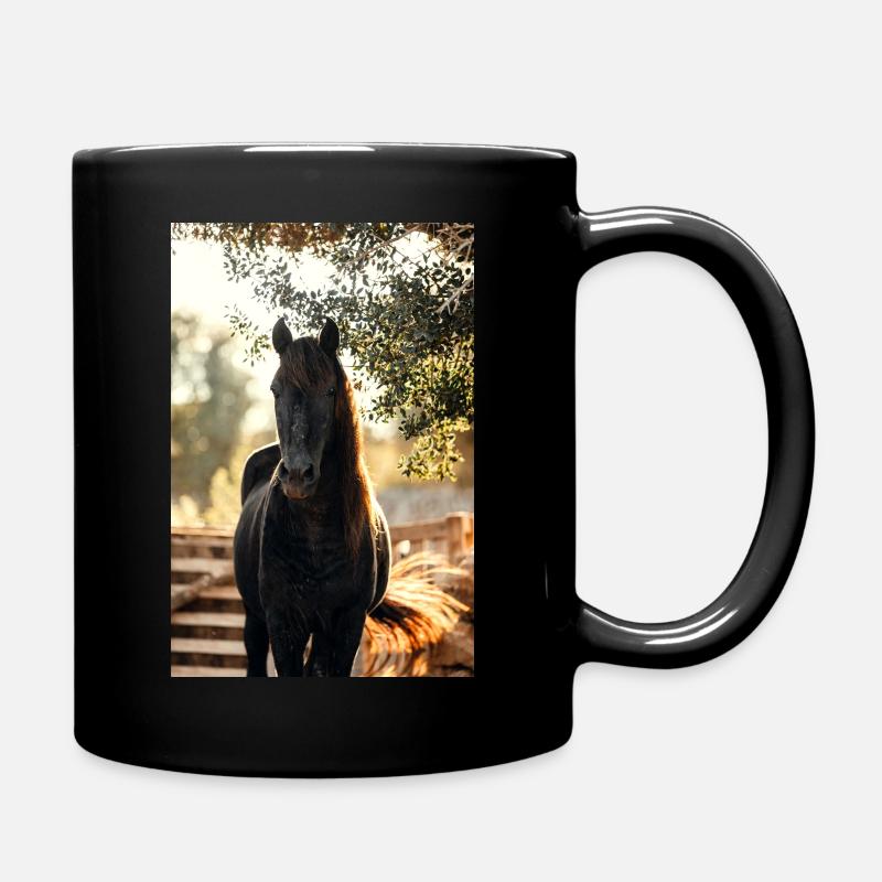 Ted - Full Colour Mug - black
