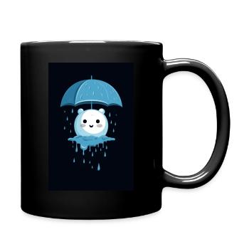 Conservation Doux Changement Climatique Conception Planète Terre - Mug uni - noir - Droite