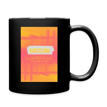 design Señor García de la Playa de Bogatell- no.1 - Tasse einfarbig - Schwarz - Rechts