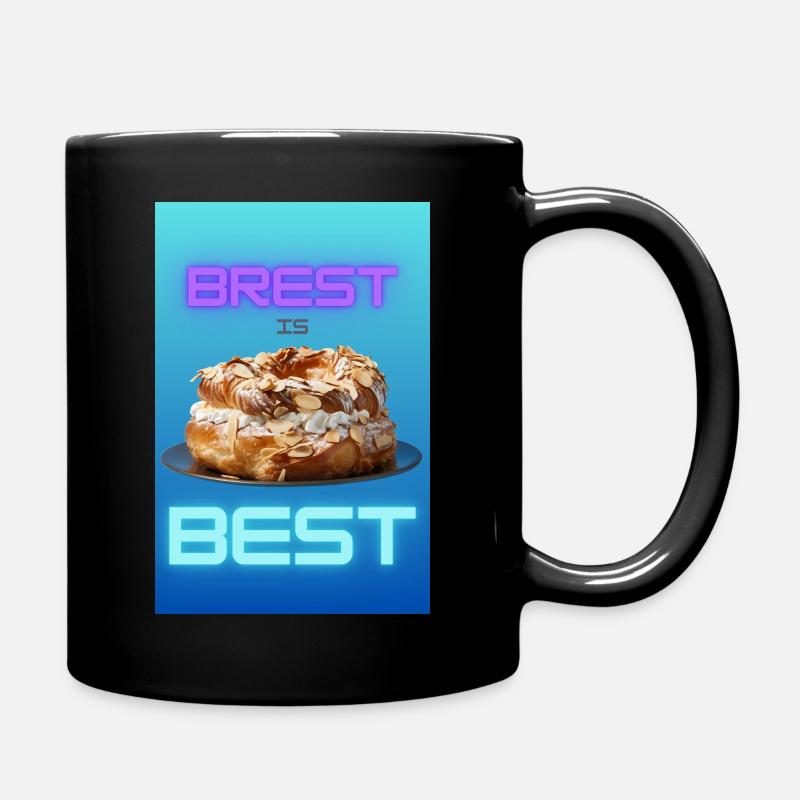 BREST IS BEST - BLUE - Mug uni - noir