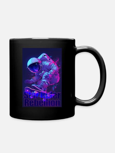 Star Rider Rebellion - Tasse einfarbig - Schwarz