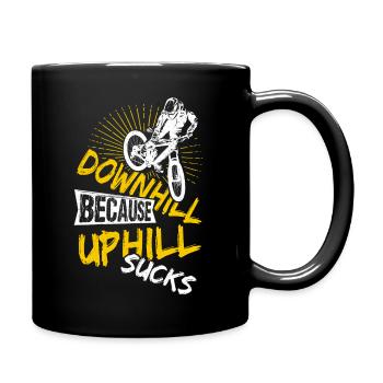 VTT Cyclisme Vélo Cadeau Rétro Vélo VTT - Mug uni - noir - Droite