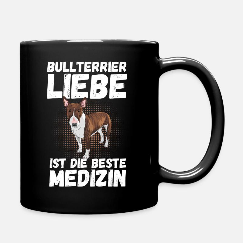 Chien Bull Terrier - Mug uni - noir