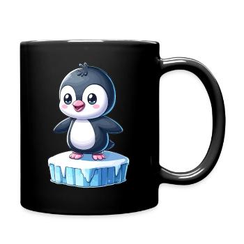 Pingouin - Mug uni - noir - Droite