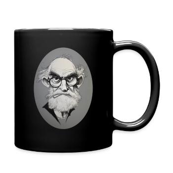 DO I look like a care - Full Colour Mug - black - Right