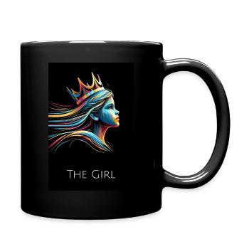 The Girl | Archetype - Full Colour Mug - black - Right