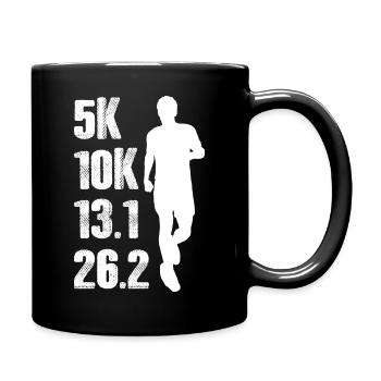 Marathon Courir Jogging - Mug uni - noir - Droite