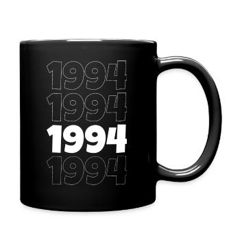 1994 - Tasse einfarbig - Schwarz - Rechts