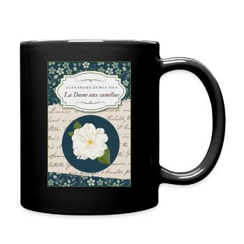 La Dame aux Camélias - Mug uni - noir - Droite