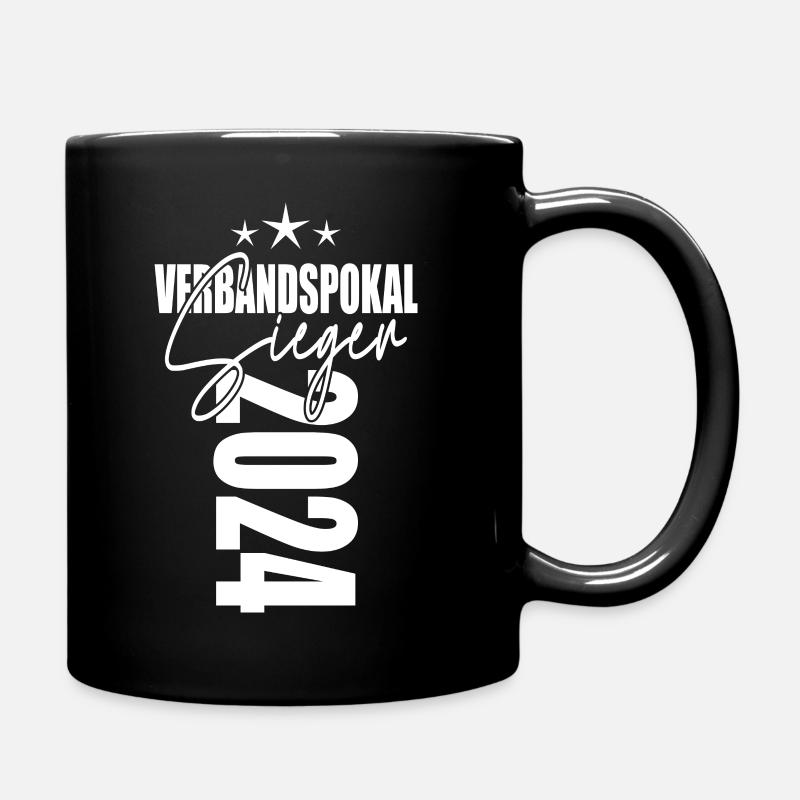 Verbandspokal Sieger 2024 - Tasse einfarbig - Schwarz